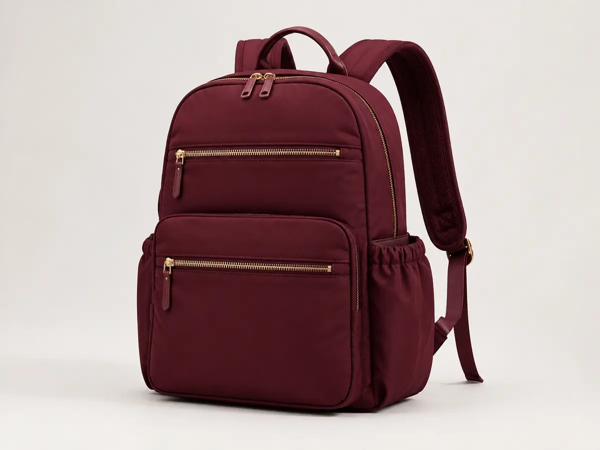 Everyday Multi-Pocket custom backpack reference style
