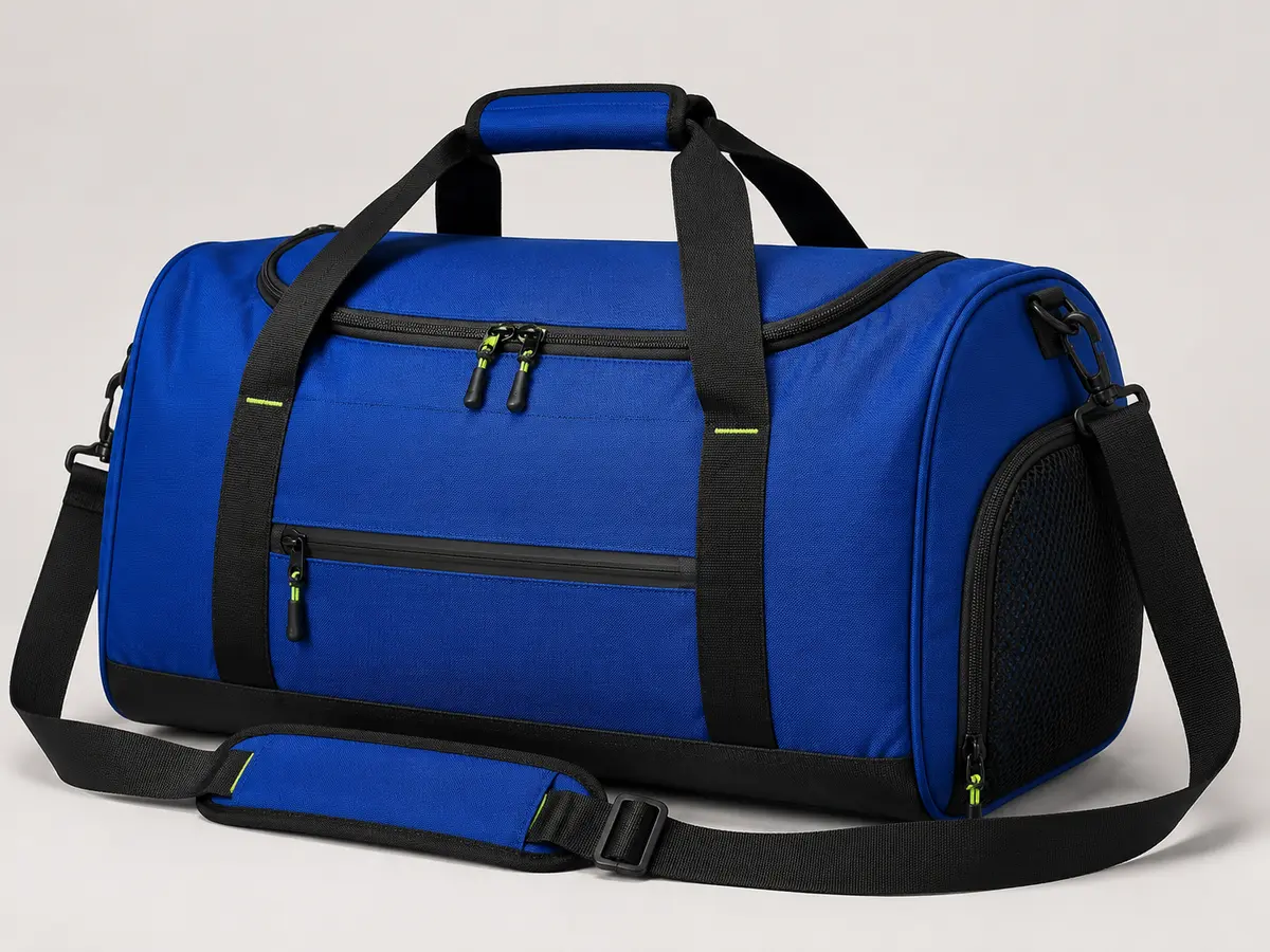 Performance Sports Duffle custom travel bag reference style