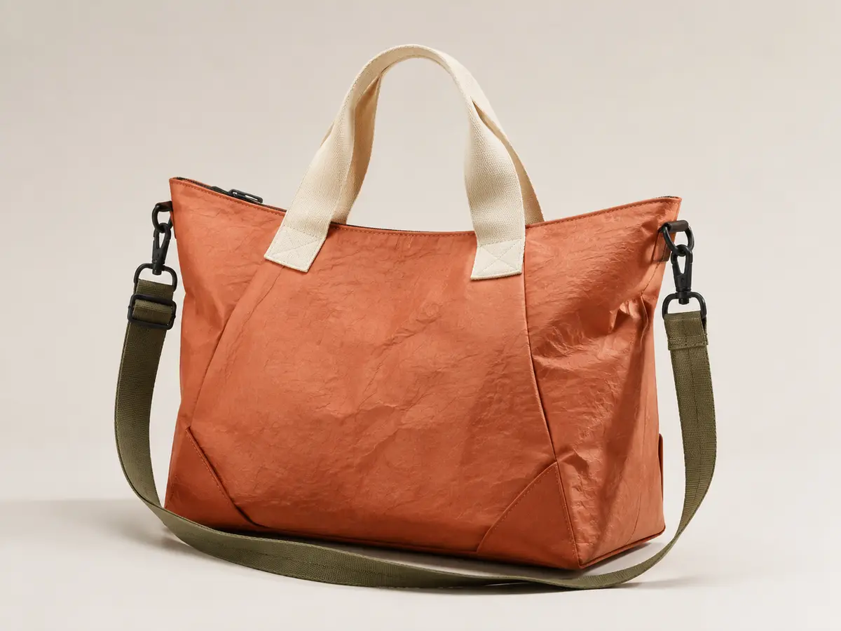 Convertible Shoulder Tote custom tyvek paper bag reference style