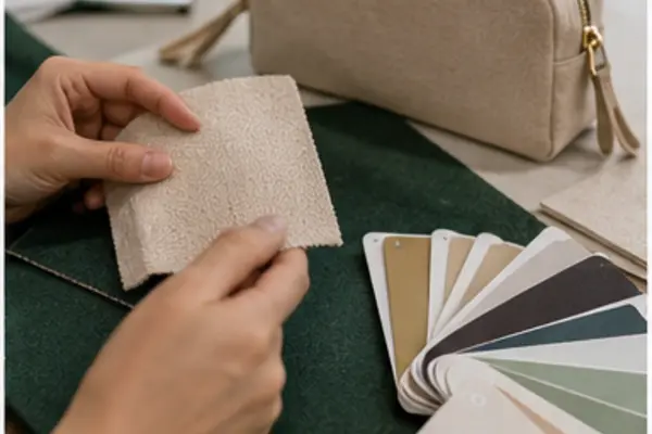 Material & Color stage in bag manufacturing
