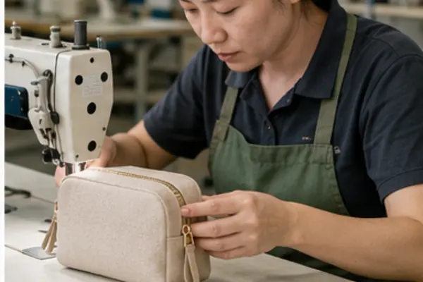Sample Making stage in bag manufacturing