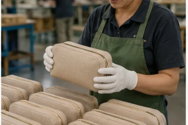 Quality Inspection stage in bag manufacturing